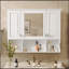 Armoire de salle de bain murale moderne avec rangement polyvalent et design élégant-1316134547
