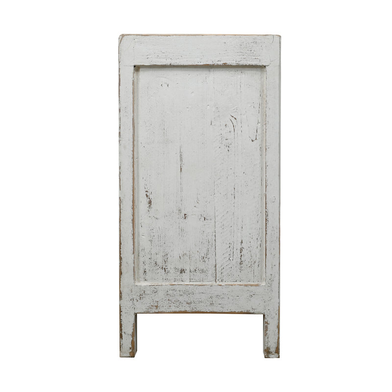 Shandong Ming 79'' W Solid Wood Sideboard