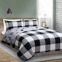 Quilt & Coverlet Sets with Pillow Shams - Wayfair Canada