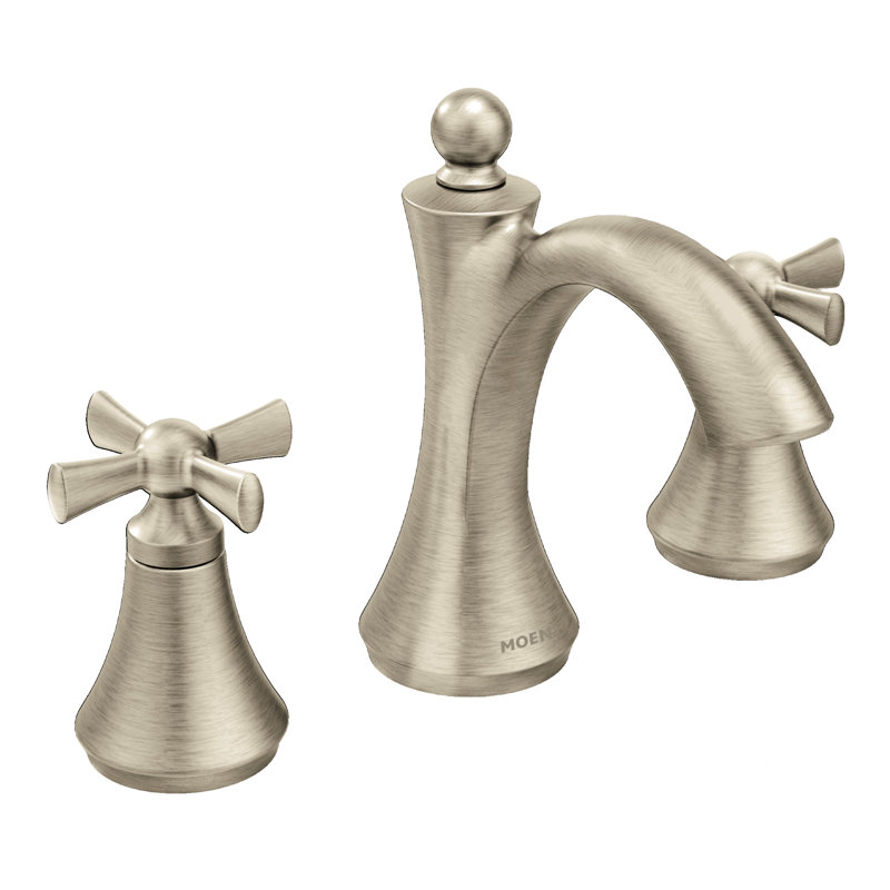 Wynford Widespread Bathroom Faucet, Brushed Nickel
