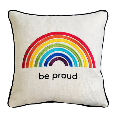Ediehome Polyester/polyester Blend Throw Square Pillow Cover & Insert