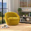 Fauteuil d'appoint pivotant rembourré Kate Eldin-566860577