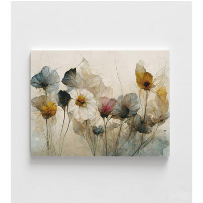 Ethereal Blooms – Soft Watercolor Floral Art Print