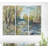 Landscape Rocky River Forest Canvas Oil Painting Multi-Piece - Rocky River
