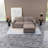 Milred 3 - Piece Upholstered Sectional-121671268