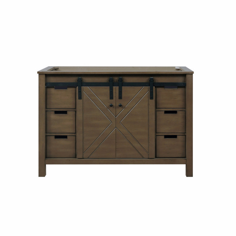 Meuble-lavabo de salle de bain 48 po X P 22 po D, Brun