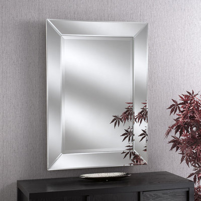 Berkeley Wood Flat Wall Mirror
