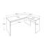 Rio Corner Desk - Large Reversible Office Desk - Matt White or Anthracite Grey-1798489412