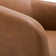 Applewold Faux Leather Swivel Barrel Chair with Solid Wood Base
