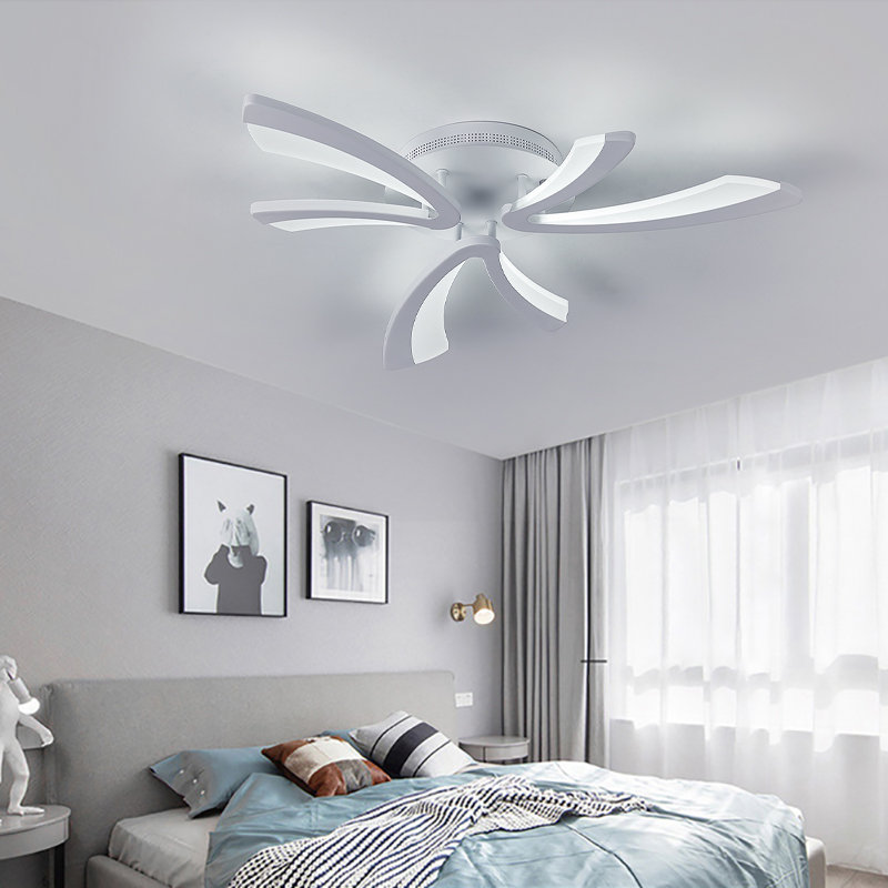 V-shaped 3-head modern ceiling light
