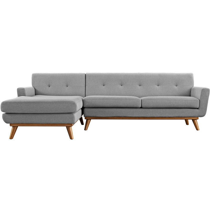 Saginaw Sectional, Expectation Grey, Left Hand Facing