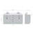 Thornaby 72'' Solid Wood Double Bathroom Vanity with 1.5'' Carrara Quartz Top-1500508922-1500307761-1500307766