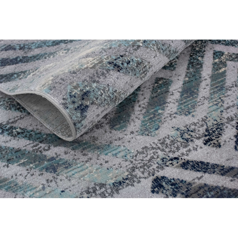 Blazek Geometric Indoor Rug, Rectangle 3'11" x 5'9"