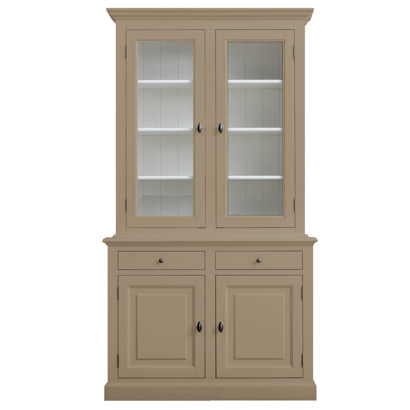 Ava-Kate Display Cabinet, Grey Beige