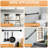 3' Black Iron Wall Handrail-123106861