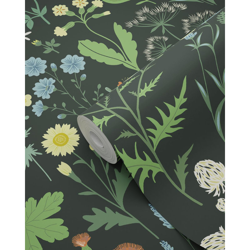 Papier peint Tapati Summer Meadows, Noir