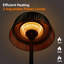 Chauffe-terrasse autoportant portatif et extérieur halogène 1500W-118565522