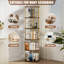 160cm H x 45cm W Metal Corner Bookcase-721841067