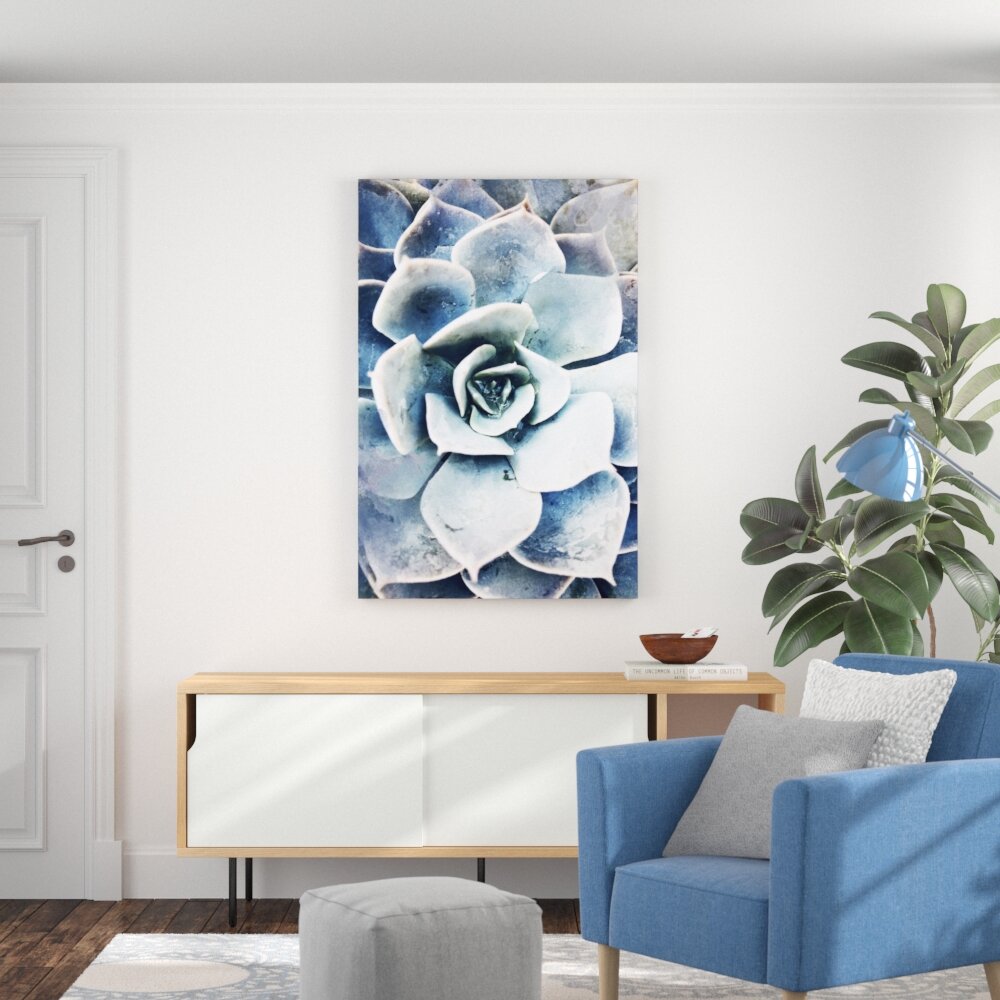 Leinwandbild Pastel Succulent Beauty III von Irena Orlov