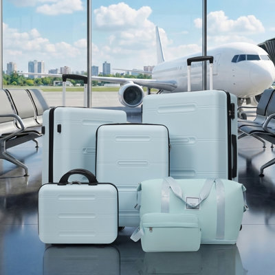 6 Piece Luggage Set