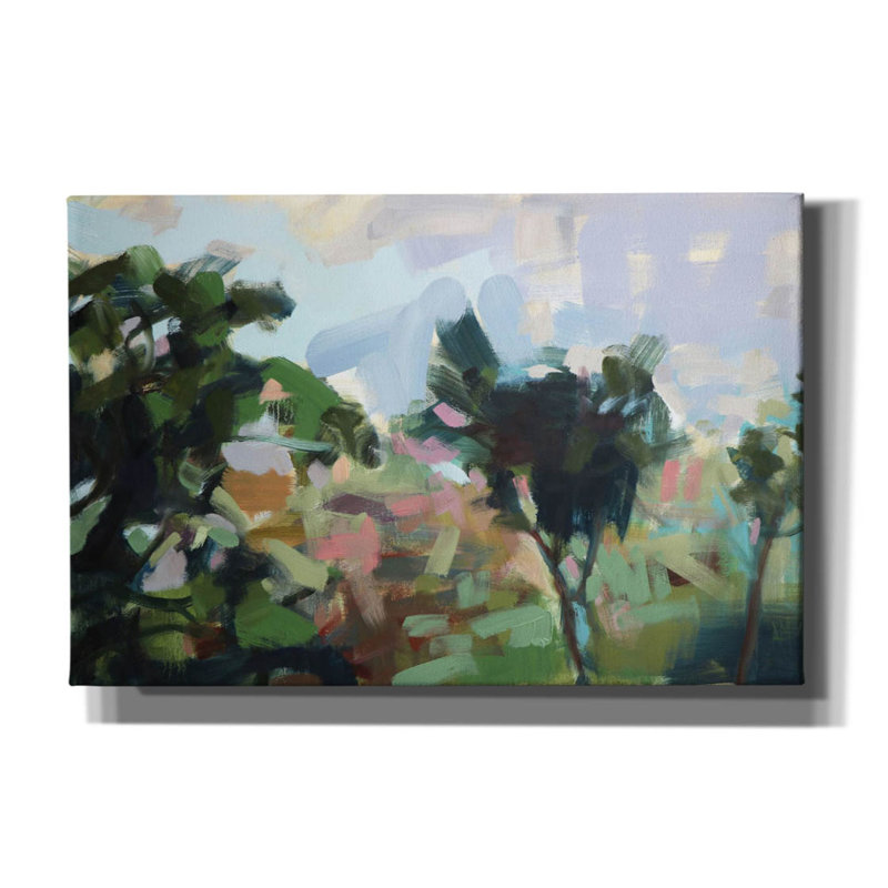 Sur toile, L 18 po x H 12 po