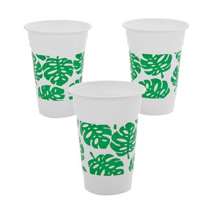 Oriental Trading Company Disposable Plastic Christmas Cups for 50 Guests