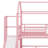 Metal House Loft Bed With Slide,Stairs And Storage Shelves-774587991