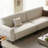 Linen High-Leg Straight Sofa