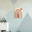 Désert soleil arc-en-ciel doux paysage beige-91020612-91020601