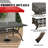 Sybella 6 - Person Patio Dining Set with Rectangular Table , Cushions Included-285462691-321864370