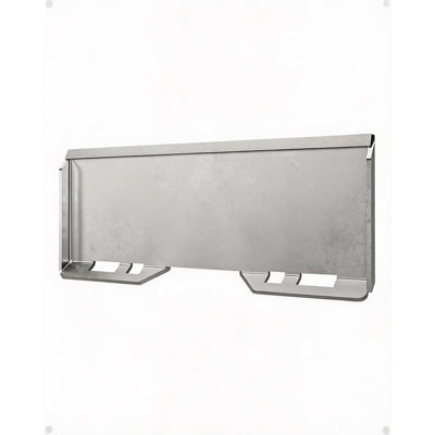 Plaque de montage robuste pour accessoires de chargeuse compacte – Adaptateur à attache rapide pour tracteurs et chargeuses compacts, Kubota, 46 x 18,5 pouces, capacité de 12 000 lb, taille : 1/2 pouce