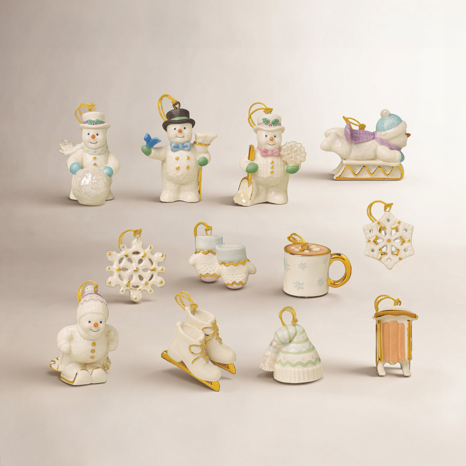 Ornament 2" Porcelain Figurine