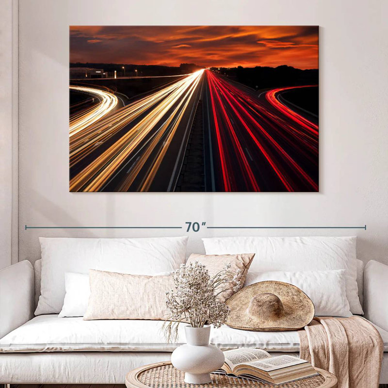 Mehar Highway, 20" H x 30" W