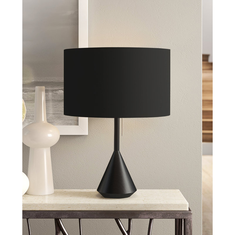 Flask Table Lamp, Black