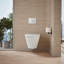 Brazn Wall-Hung Round-Front Toilet Dual-Flush