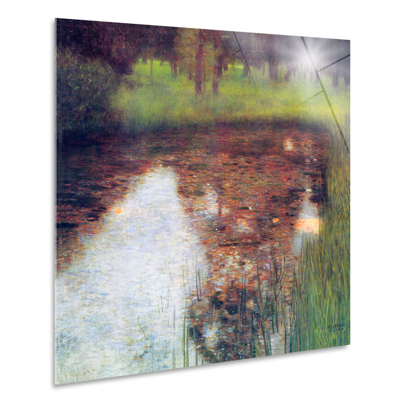 The Swamp by Gustav Klimt - 1 Piece Painting, 65cm H x 65cm W