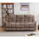 Edilmar 83.1'' Wide Contemporary and Overstuffed Manual Reclining Sofa with Wide Backrest