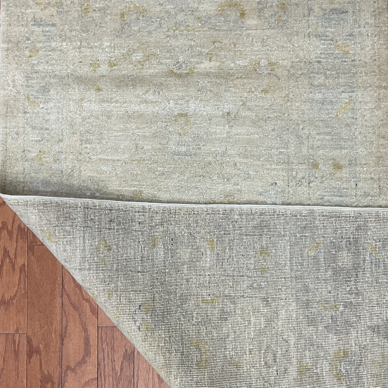  Handmade Oushak Wool Runner
