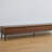 Walnut Veneer TV Stand with Four Drawers