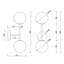 Rashard Armed Sconce-54257262