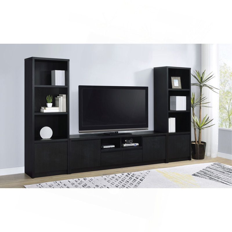 Meuble audio-vidéo 3 pièces Sloat, H 70,75 po x L 125 po x l 15,5 po