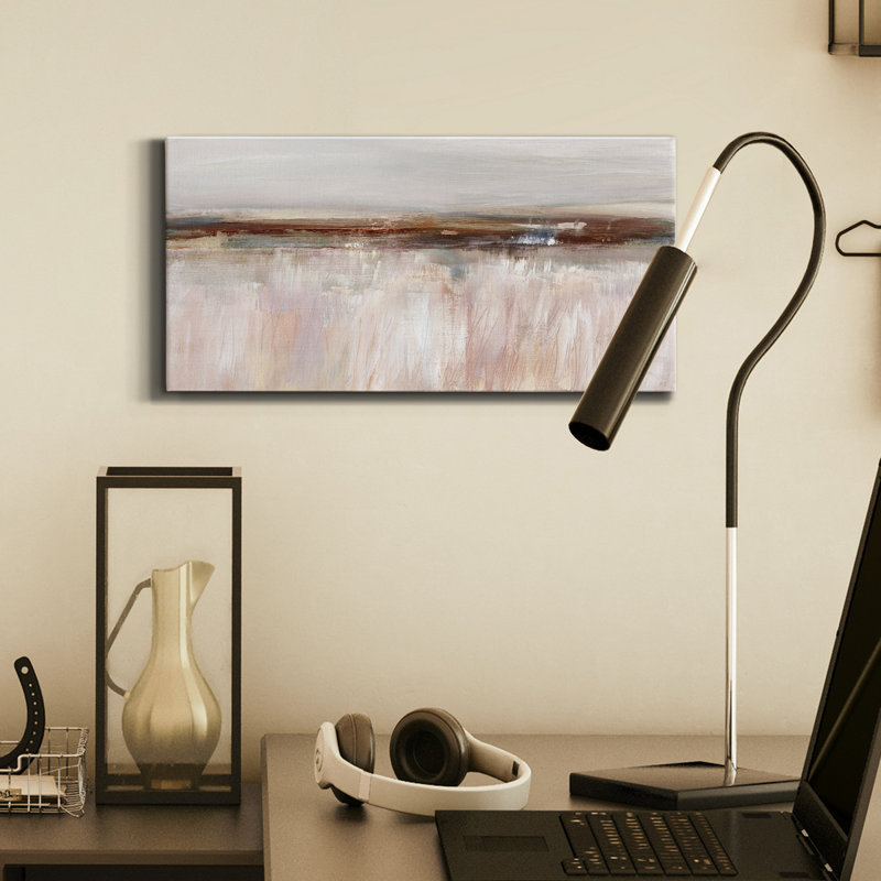 Guilded Field - Impression sur toile tendue, H 16 po x l 8 po x P 1 po