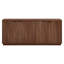 Alasha 68" Wide Rectangular Fluted Buffet Table-508854938