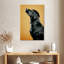 Chien noir obéissant Brampt-108385721