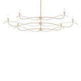 Willow 6 - Light Candle Style Classic Chandelier