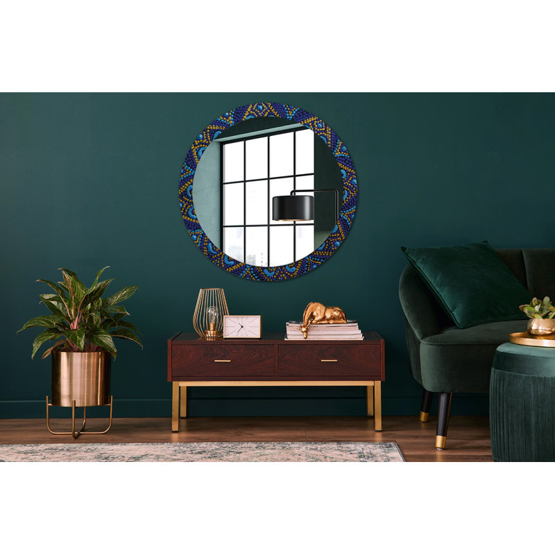 Huldar Glass Flat Wall Mirror