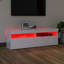 Stankiewicz TV Cabinet with LED Lights 120x35x40 cm-61745911