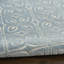 Tapis contemporain ivoire bleu 8 pi x 10 pi Xheva-117807478