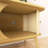 Rattan TV Stand With Solid Wood Legs