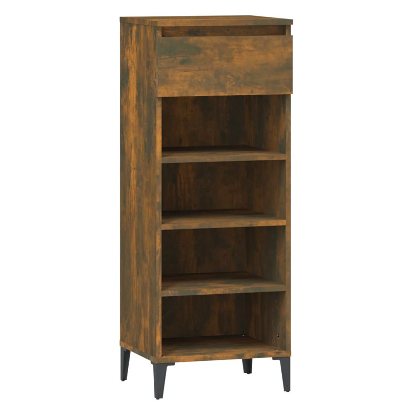 8 Pair Shoe Rack, Oak